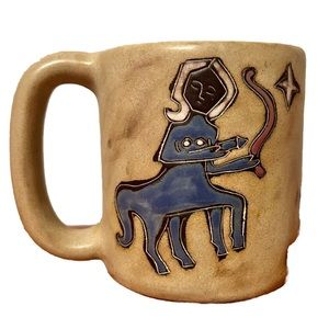 MARA STONEWARE Sagittarius Mug